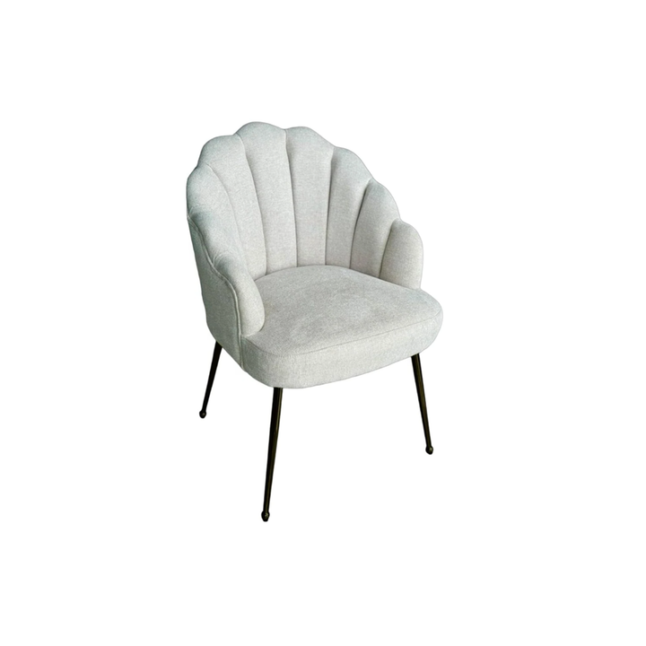 STUHL ACCENT ZB-5600 SCHWARZE BEINE + HELLTAUPEE-TEXERE