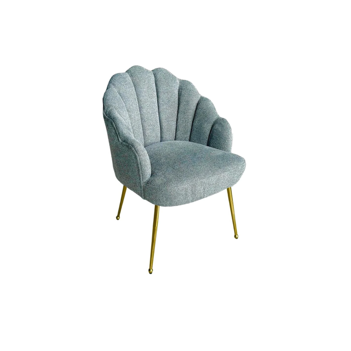 STUHL ACCENT ZB-5600 GOLDBEINE + DUNKELGRAUES TEXERE