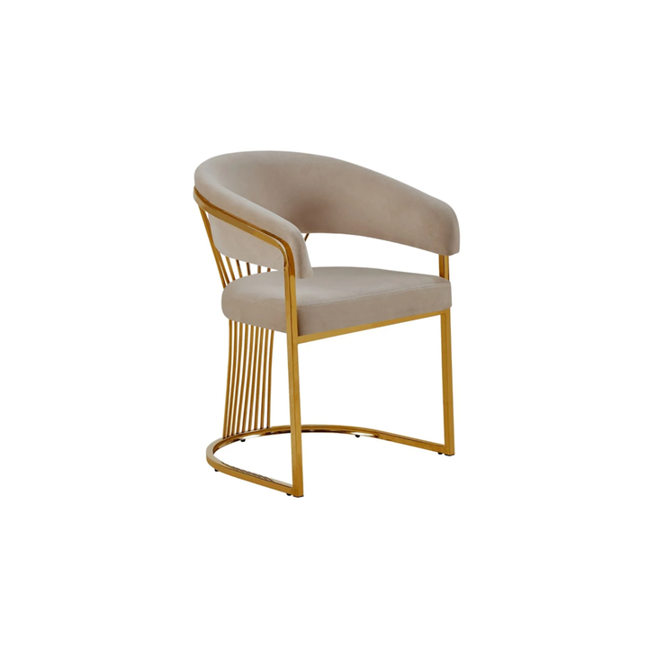 STUHL ACELYA VC806 GOLD + TAUPE