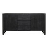 Dressoir Boaz Black | 160 cm