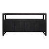 Dressoir Boaz Black | 175 cm