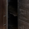 Dressoir Denver Black 165 cm | Mangohout en staal