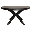 Eetkamertafel Denver Black | Rond | 110 cm