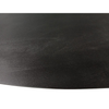 Eettafel Brandy Black | 160 cm | Ovaal