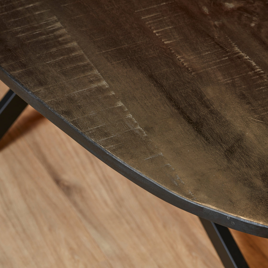 Eettafel Elegance Black | Deens ovaal | 200x100 cm