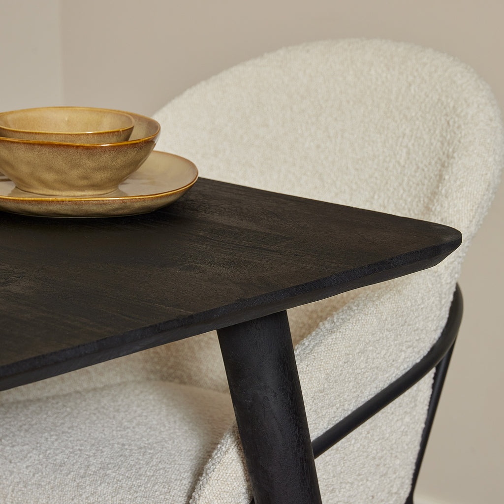 Eettafel Omaha Black | 180 cm