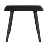 Eettafel Omaha Black | 90 x 90 cm