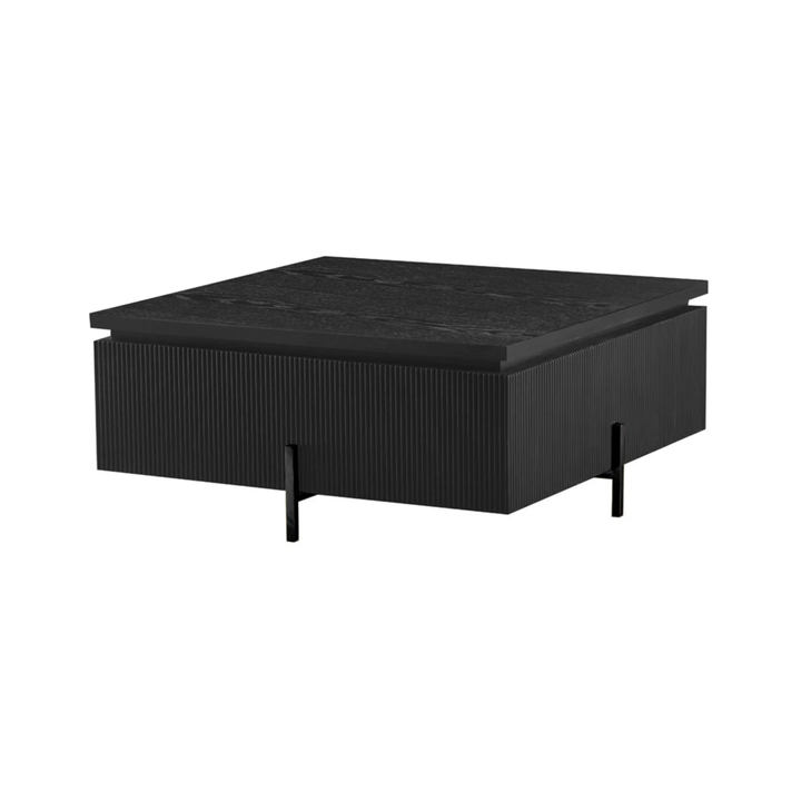 FOSTER CT SCHWARZES FURNIER GLATT 100X100X45 SCHWARZ