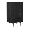 Kabinet Kast Brandy Black | 1 deur 1 lade