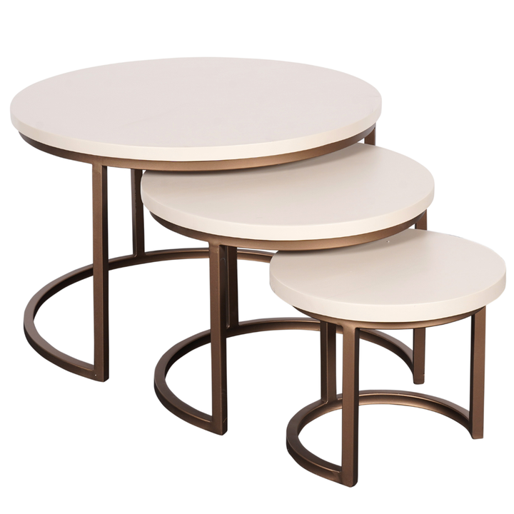 Couchtisch Madison Sand | 70 cm | 3er-Set