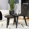 Salontafel set van 2 Omaha Black