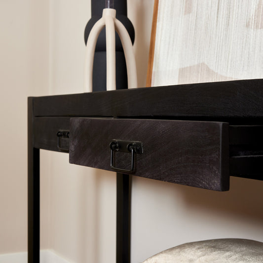 Sidetable Boaz Black | 120 cm