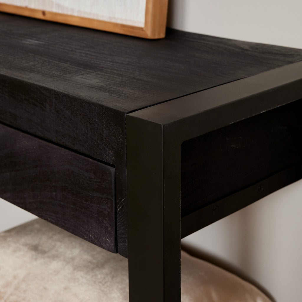 Sidetable Boaz Black | 120 cm