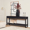 Sidetable Boaz Black | 180 cm