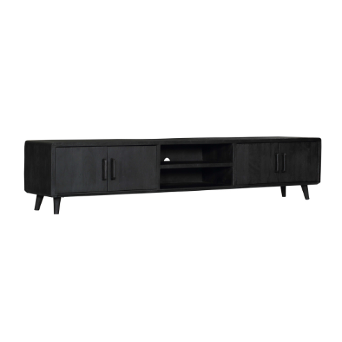 Tv meubel Omaha Black | 240 cm