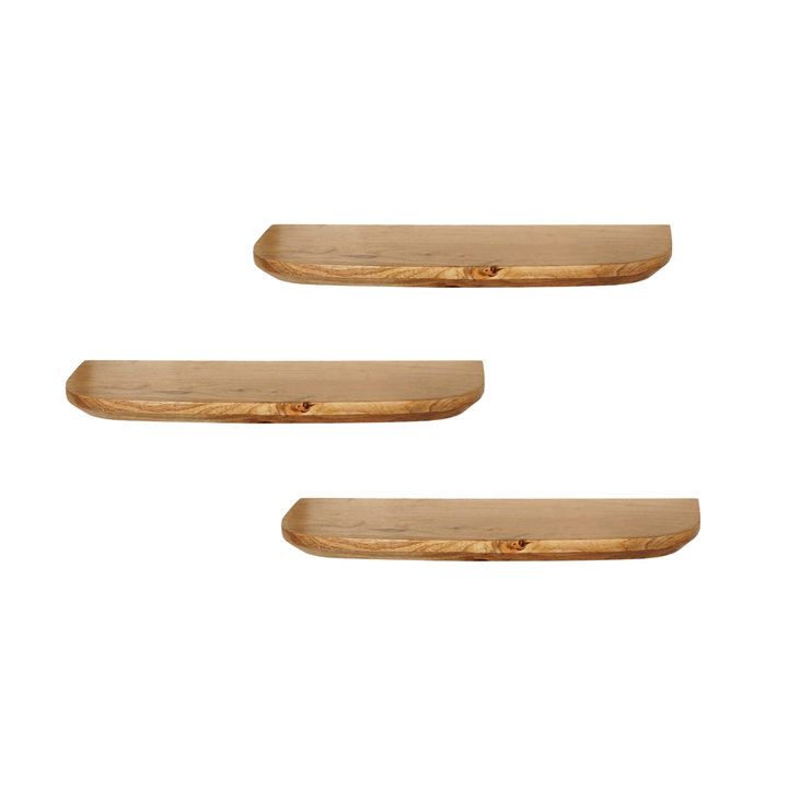 Wandregal Gusta Natur | 60 cm | 3er-Set